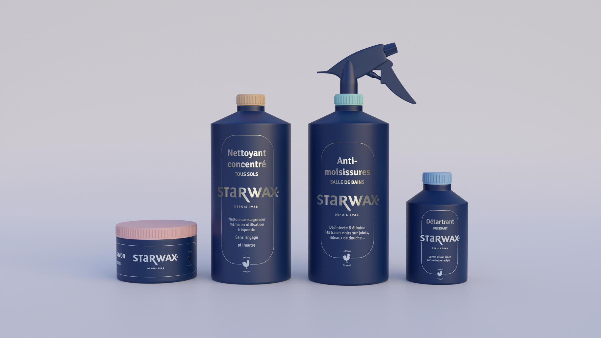 Pack Starwax entretien des joints de salle de bain: anti